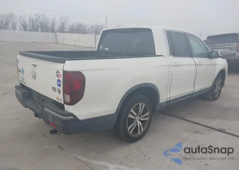 2017 Honda Ridgeline Rts из США, поврежденный, VIN 5FPYK2F42HB011783